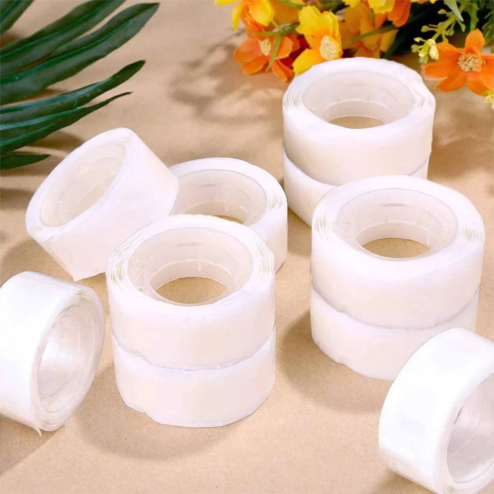 Balloon Glue Dot Adhesive Point Tape Double Sided Clear Sticky Glue Sticker Balloons Stand Arch Attach Balloon To Ceiling Or Wal