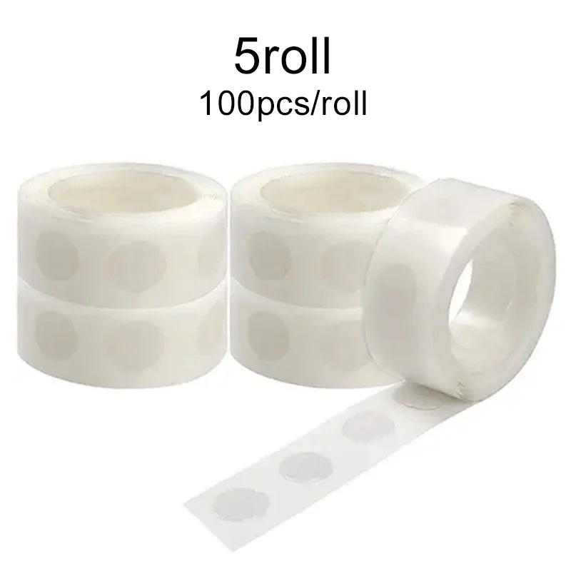 Balloon Glue Dot Adhesive Point Tape Double Sided Clear Sticky Glue Sticker Balloons Stand Arch Attach Balloon To Ceiling Or Wal