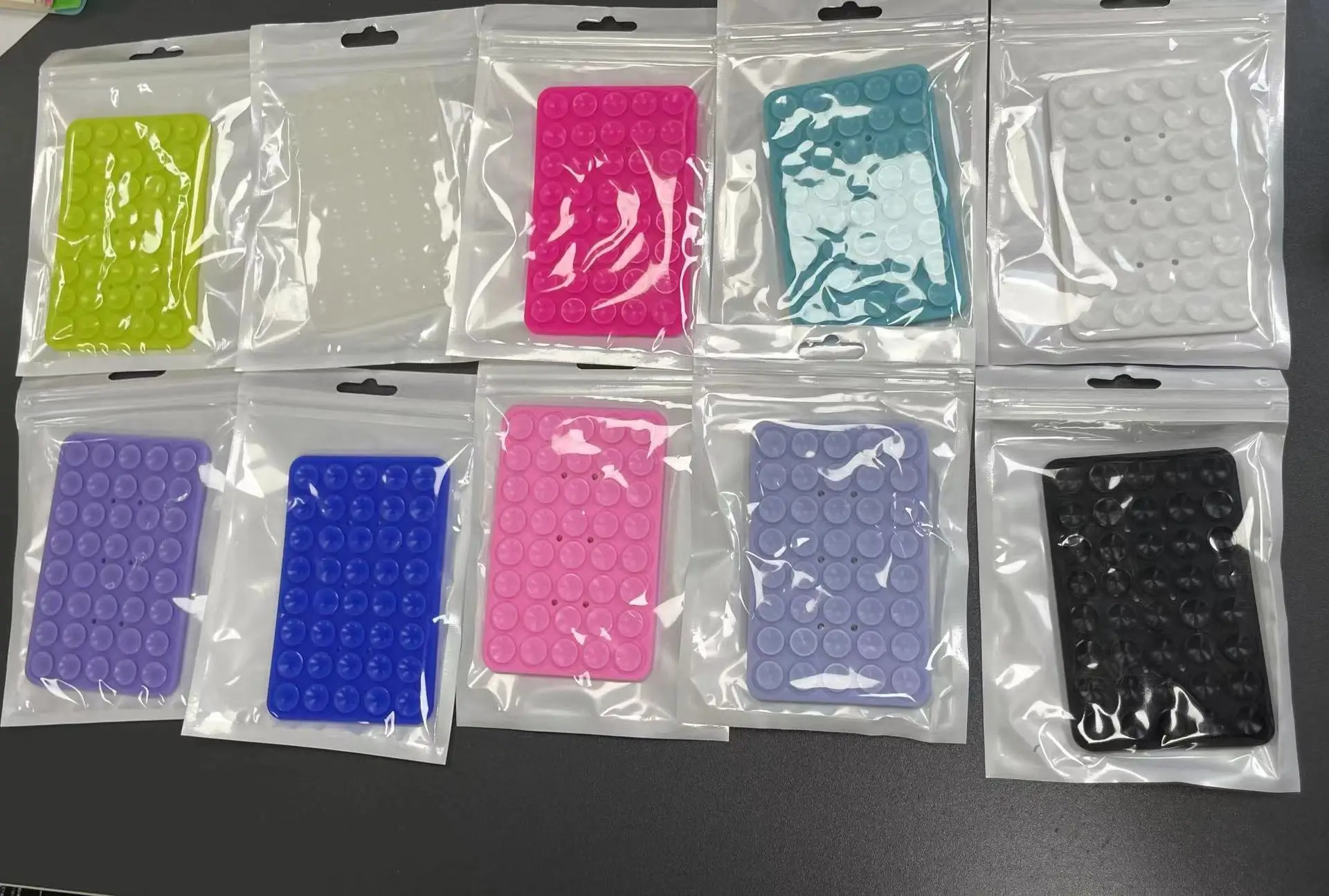 Double Sided Silicone Suction Cup Phone Case Detachable Stand Silicone Rubber Sucker Pad For Selfies And Videos Fixed Pad
