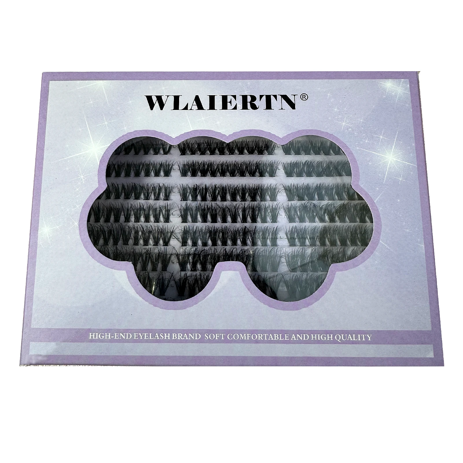 300/120PCS 5D Fluffy Cluster Lashes 30D-100D Natural Thick Eyelash Clusters Individual Lashes DIY Eyelashes Extension Makeup