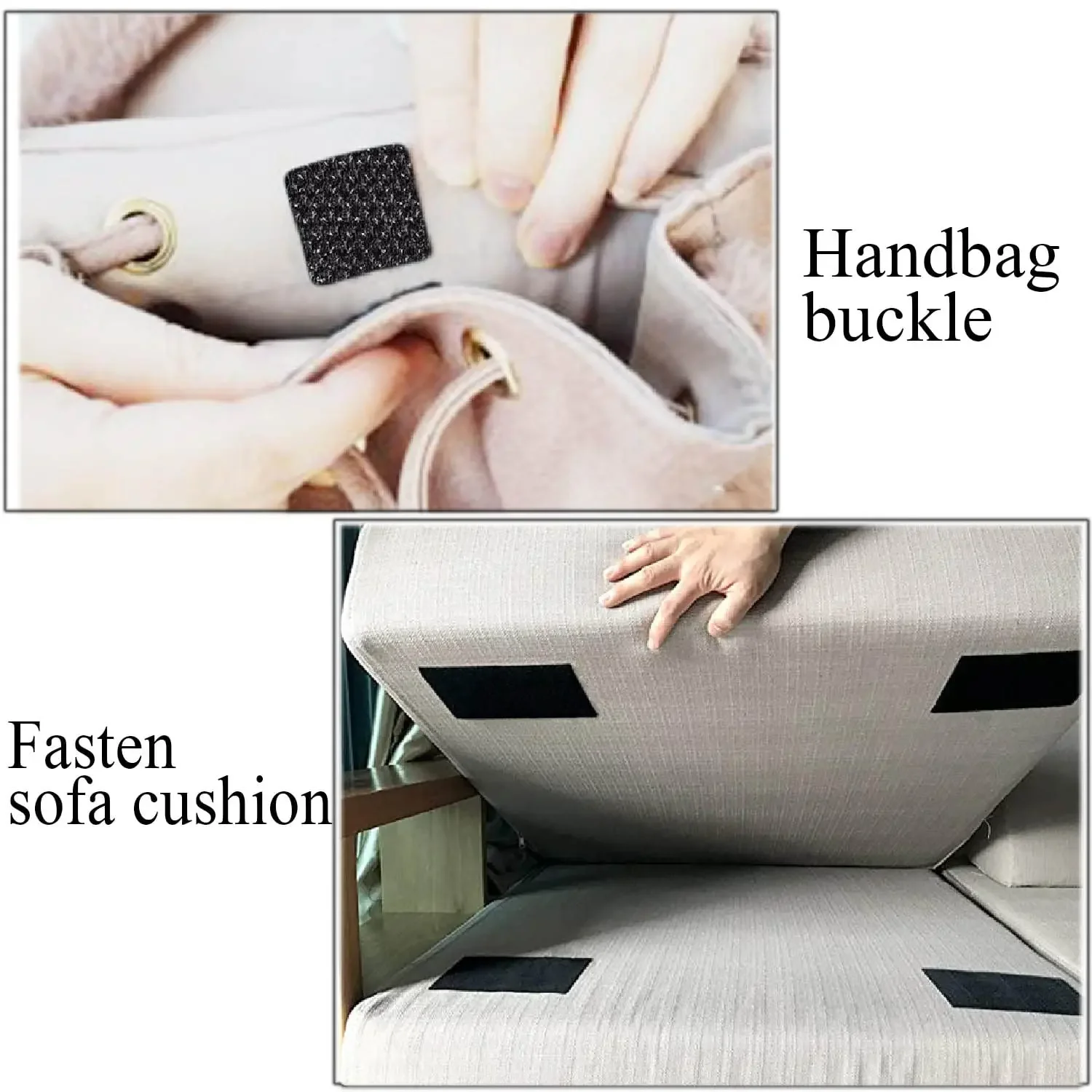 1-10M Self Adhesive Hook and Loop Tape Fastener House Diy Magic Tap Auto Double Sided Roll Strong Glue Home Strap Strips Double