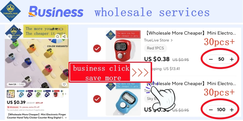 5/3/1PCS Mini Electronic Finger Counter Hand Tally Clicker Counter Ring Digital Counters Knitting Row Counter Stroke Contador