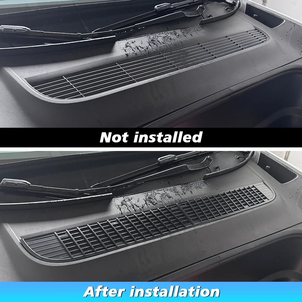 TEKSY For Tesla New Model Y YL 2026 Juniper Lower Bumper Anti Insect Net Anti Dust Proof Inner Vent Grille Cover Insect-proof