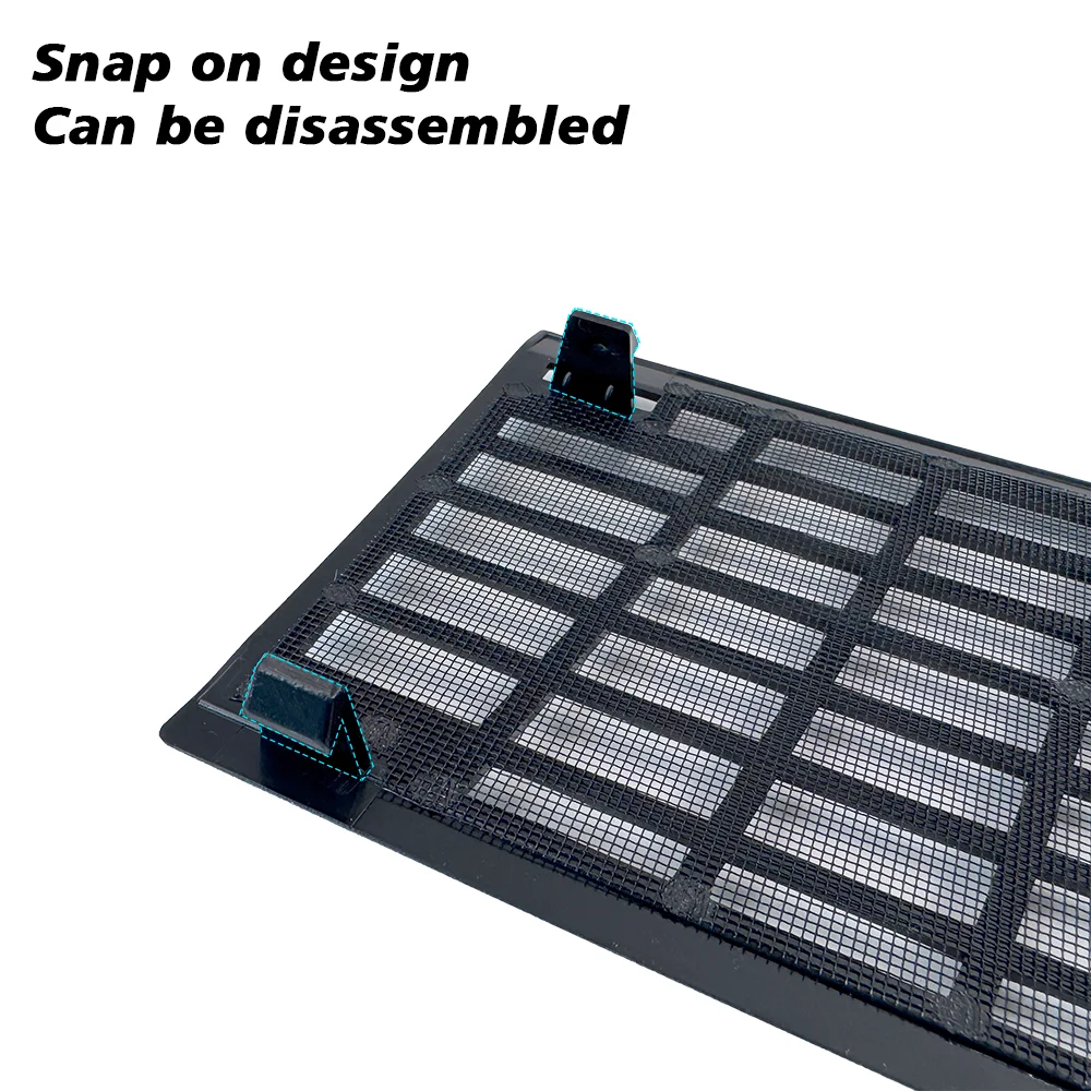 TEKSY For Tesla New Model Y YL 2026 Juniper Lower Bumper Anti Insect Net Anti Dust Proof Inner Vent Grille Cover Insect-proof