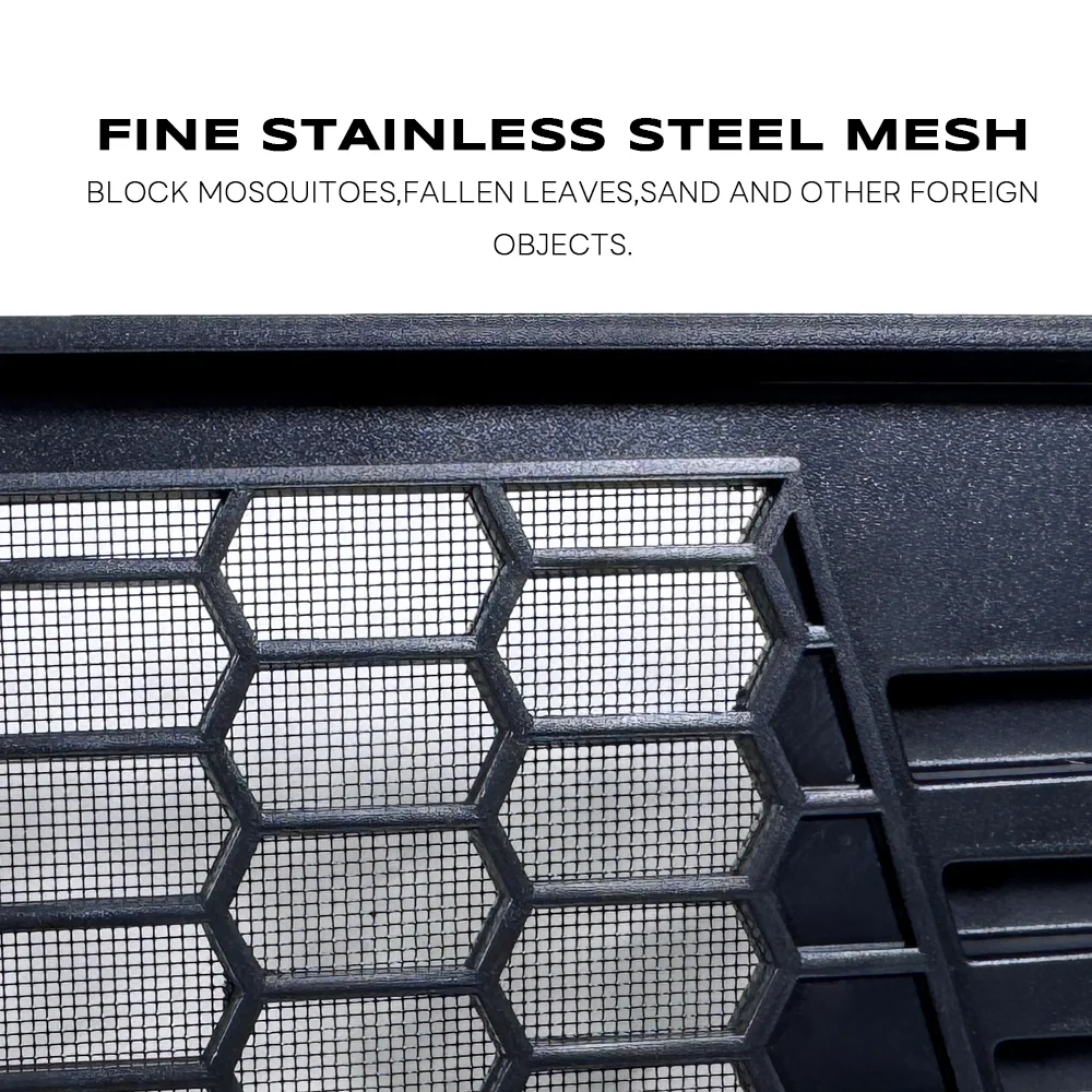 TEKSY For Tesla New Model Y YL 2026 Juniper Lower Bumper Anti Insect Net Anti Dust Proof Inner Vent Grille Cover Insect-proof