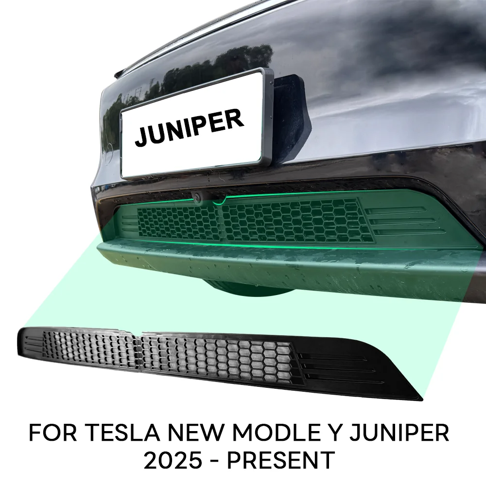 TEKSY For Tesla New Model Y YL 2026 Juniper Lower Bumper Anti Insect Net Anti Dust Proof Inner Vent Grille Cover Insect-proof