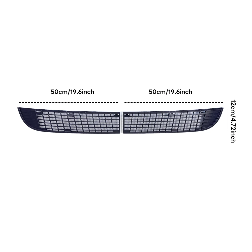 TEKSY For Tesla New Model Y YL 2026 Juniper Lower Bumper Anti Insect Net Anti Dust Proof Inner Vent Grille Cover Insect-proof