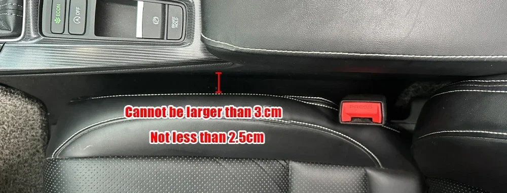 1 Pair Universal Car Seat Gap Plug Strip Side Seam Car Gap Filler Leak Proof Seat Gap Storage Organizer Interior Decoration