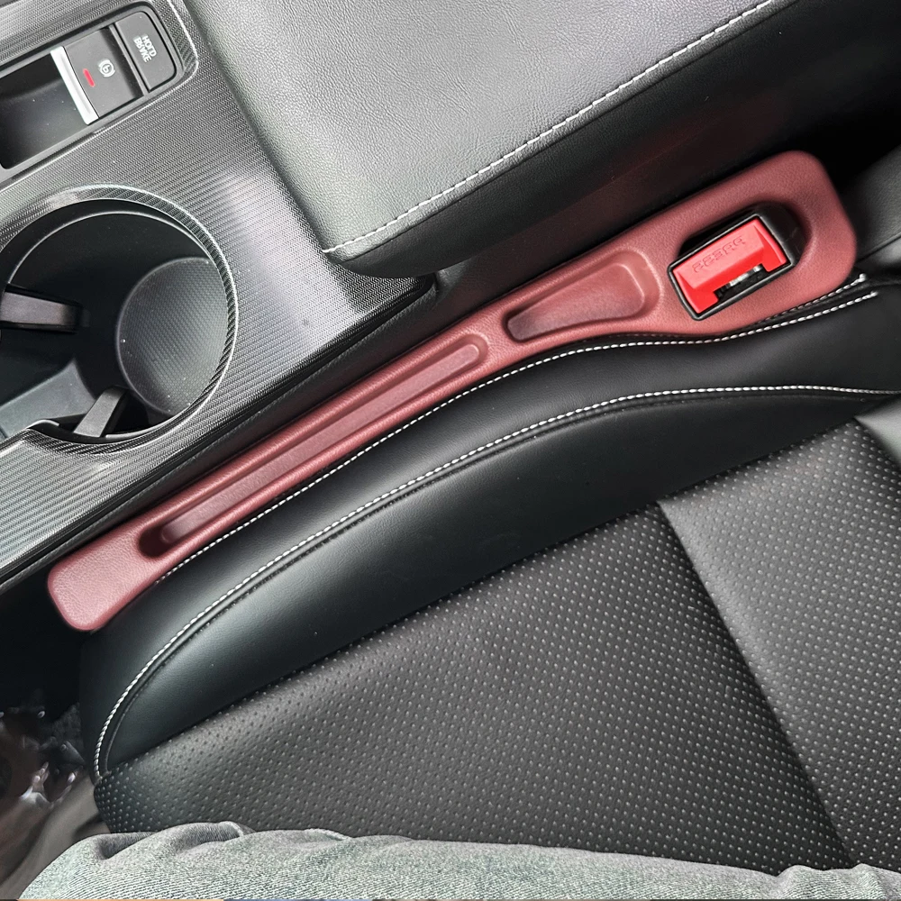 1 Pair Universal Car Seat Gap Plug Strip Side Seam Car Gap Filler Leak Proof Seat Gap Storage Organizer Interior Decoration