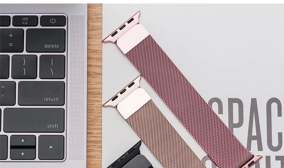 Milanese Loop Band For Apple Watch Strap 46mm 44mm 45mm 40mm 42mm 41mm 49mm Bracelet iWatch Series 12 11 10 9 SE Ultra 4 3 49mm
