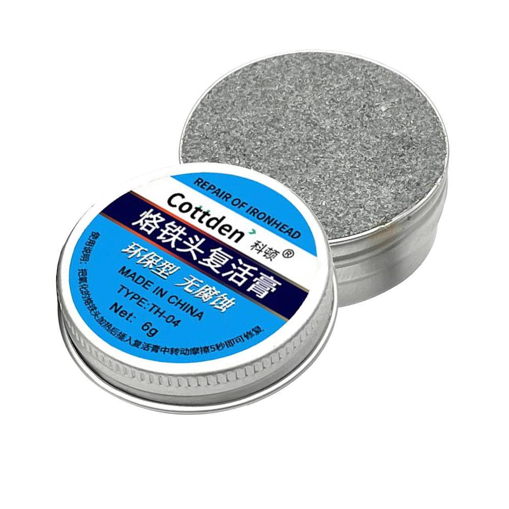 Soldering Tip Tinner Cleaner, Lead Free Oxidation Cleaning Paste, Refresher Tip Tinner Flux, Soldering Tip Cleaning