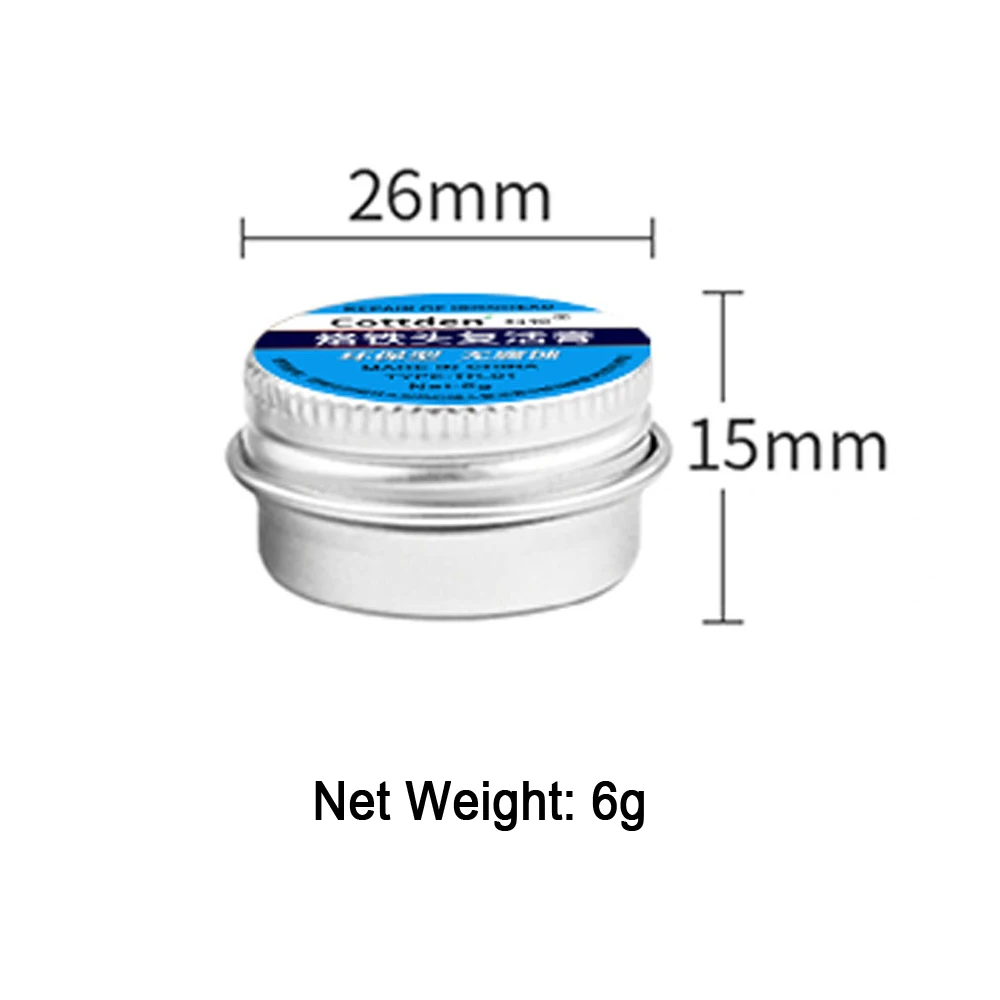 Soldering Tip Tinner Cleaner, Lead Free Oxidation Cleaning Paste, Refresher Tip Tinner Flux, Soldering Tip Cleaning