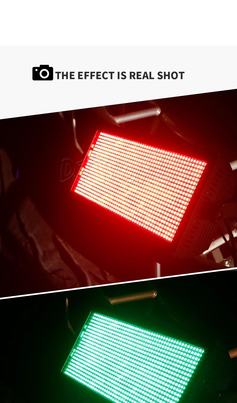 6PCS SHEHDS LED 200W RGB Marquee Strobe Light Blinder Effects For DJ Wedding Nightclub Party
