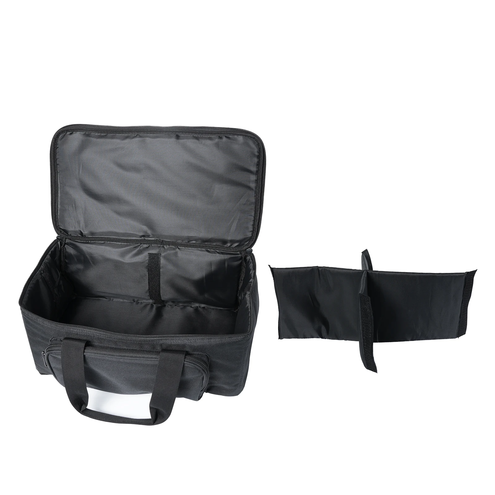 Datewink Par Light Bag 600D Waterproof PVC+210D Lining Storage Bag For 4Pcs 18*18*10CM Par Light Stage Lights Bag With Partition
