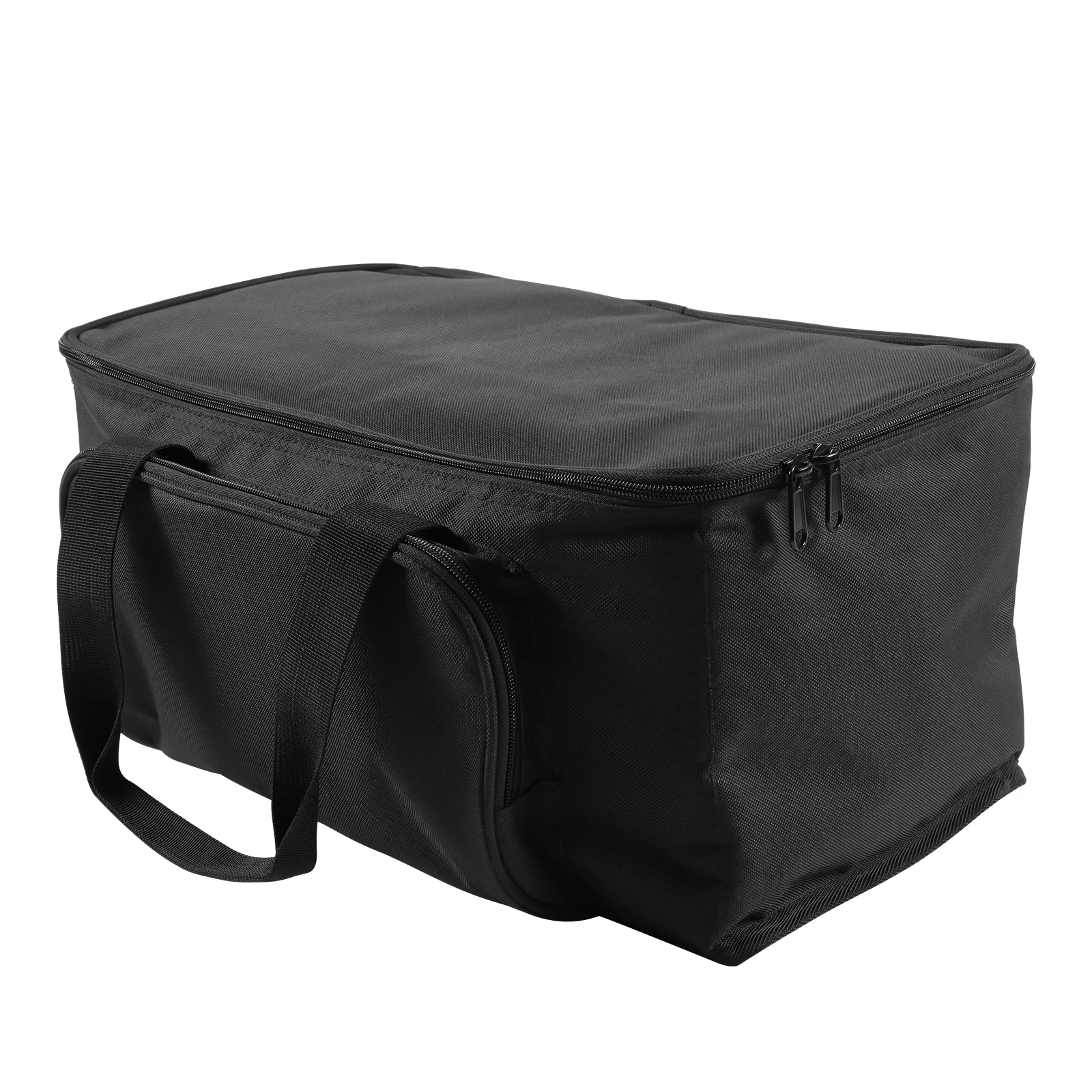 Datewink Par Light Bag 600D Waterproof PVC+210D Lining Storage Bag For 4Pcs 18*18*10CM Par Light Stage Lights Bag With Partition