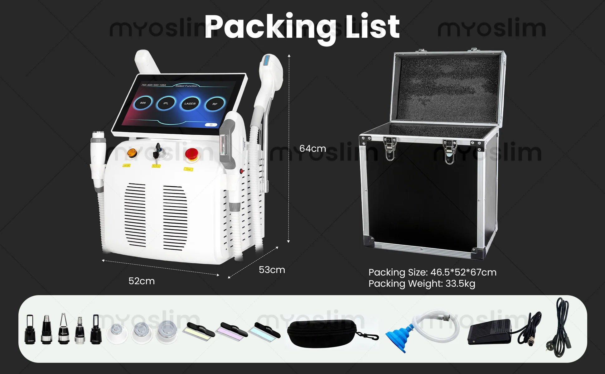 5000W Diode 4 In 1 Opt Ipl Hair Removal Machine 4 Wavelengt Newest Picosecond Nd Yag Tattoo Removal Carbon Peeling RF