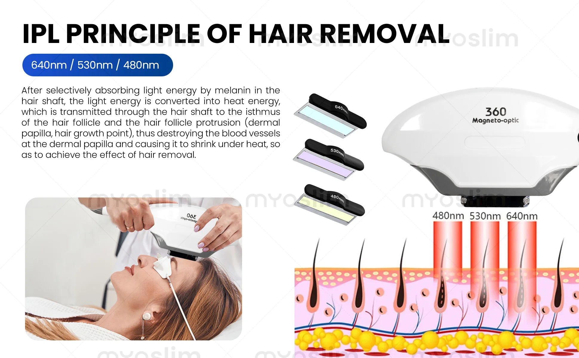 5000W Diode 4 In 1 Opt Ipl Hair Removal Machine 4 Wavelengt Newest Picosecond Nd Yag Tattoo Removal Carbon Peeling RF