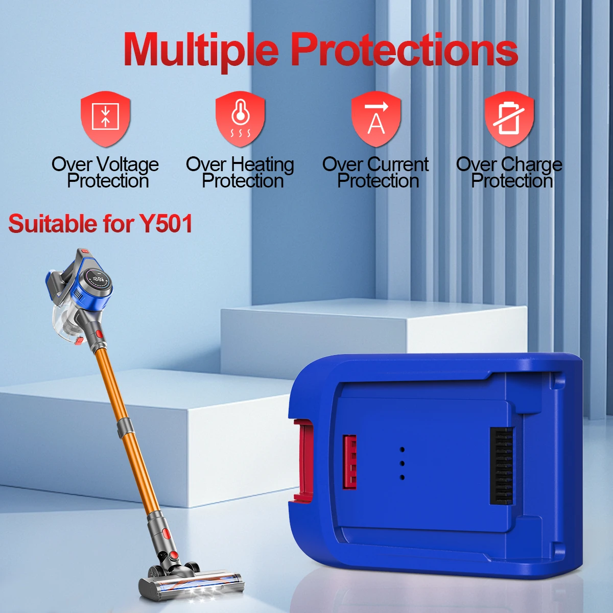 Y5E/Y501E Cordless Vacuum Cleaner Accessories