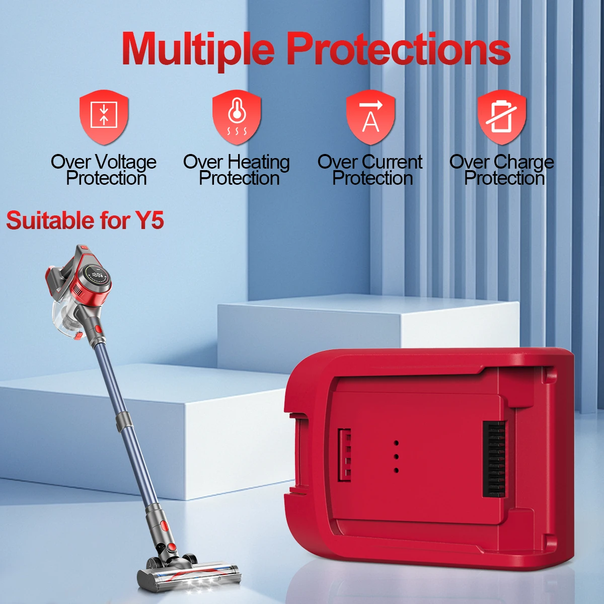 Y5E/Y501E Cordless Vacuum Cleaner Accessories