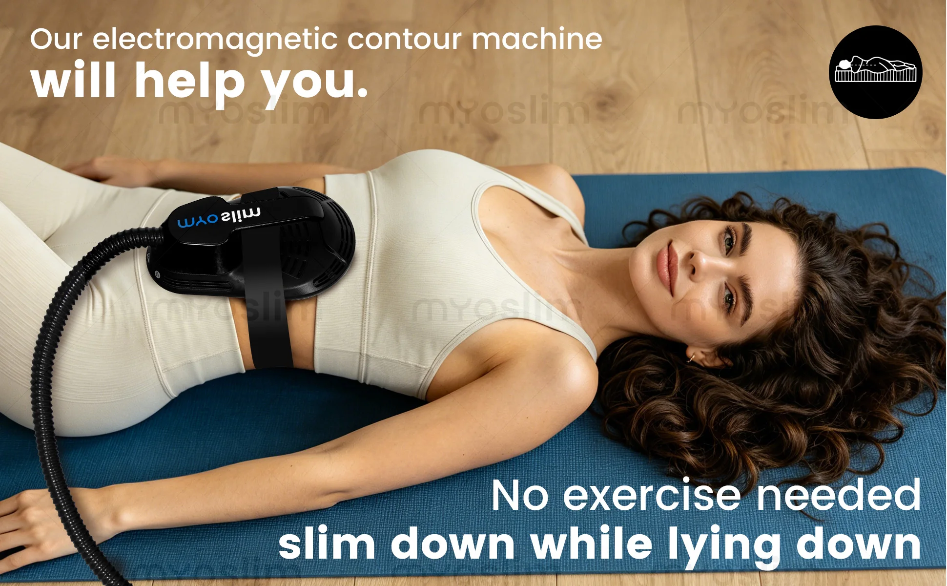 EMS Body Slimming Machine Electrical Muscle Stimulation for Sculpting Fat Burning Weight Control Carving Fitness Equipment