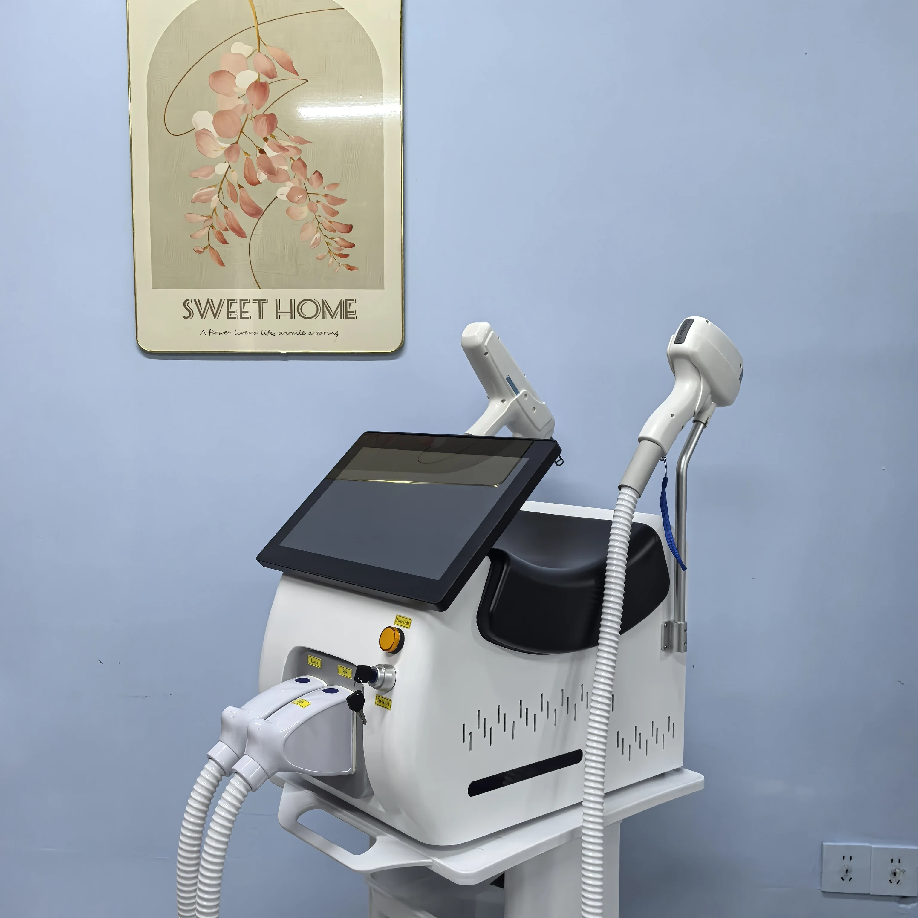 NEW Professional FAC 2 IN 1 Diode 5000w Hair Removal Machine Pico Q Switch ND YAG Tattoo Removal Machine 4 Waves 808NM