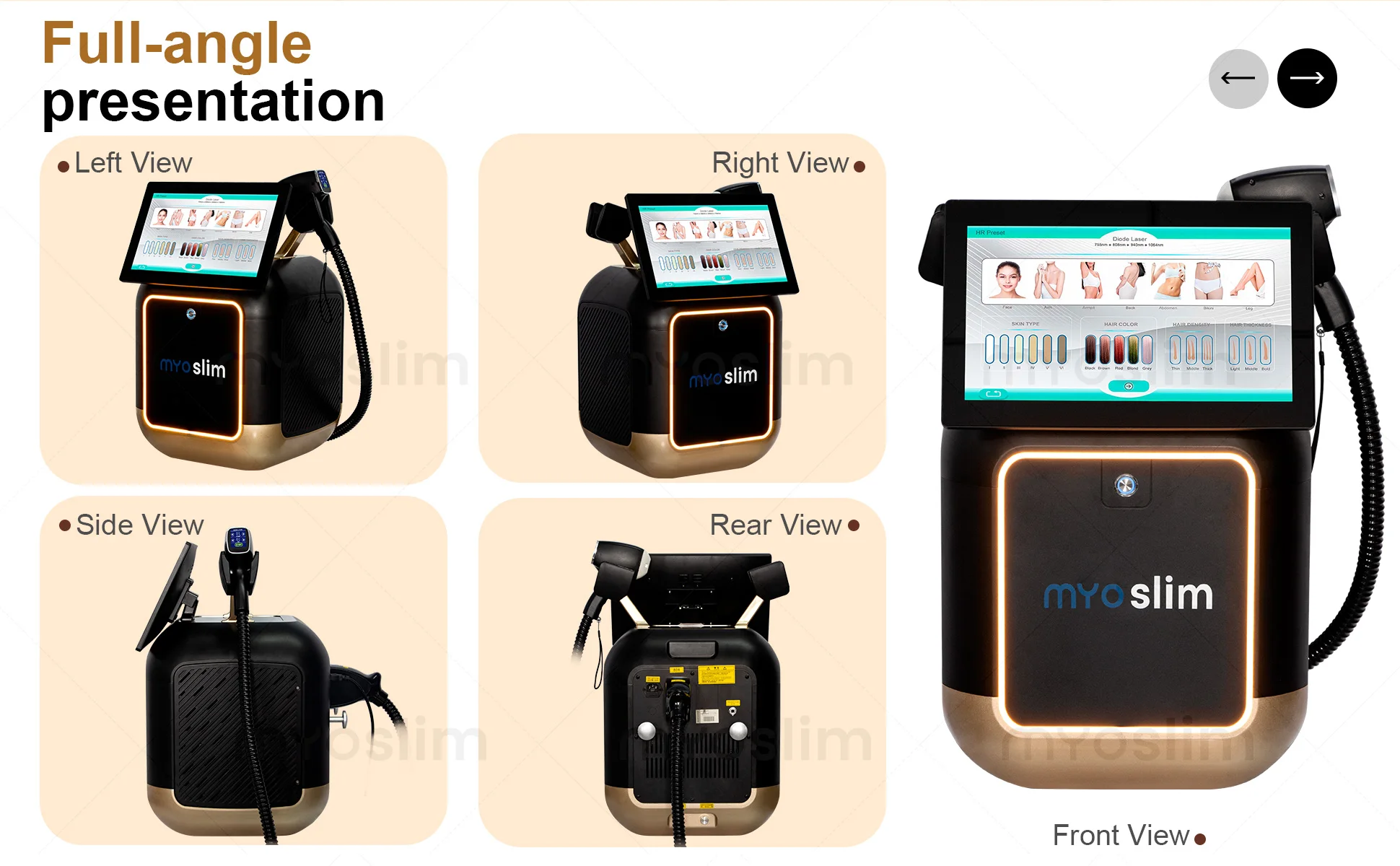 Professional 5000W Ice Titanium Lase Body Hair Removal Machine 3 Wavelength 755/808/1064nm Face Hair Remove For Salon Epilator