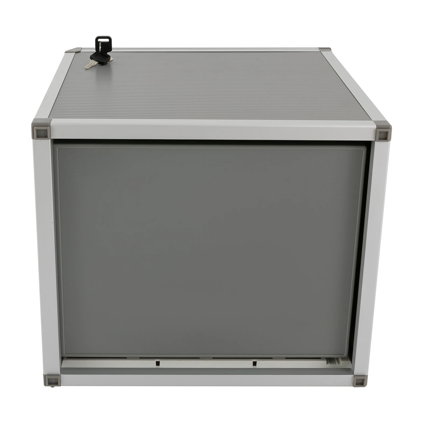 5-Drawer Locking File Organizer Cabinet, A4 File Storage Cabinet Aluminum Alloy for Office, Home, School for Documents, Cards