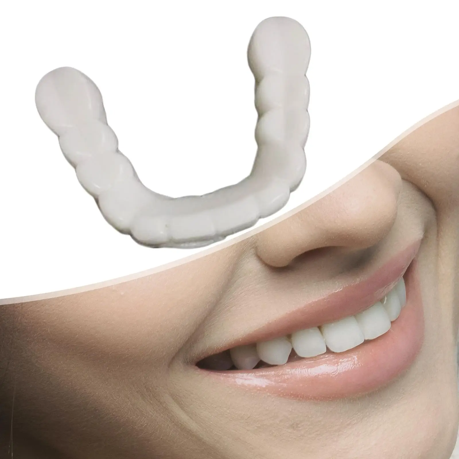 Fake Tooth Cover Teeth Whitening Tool for Women and Men in Minutes