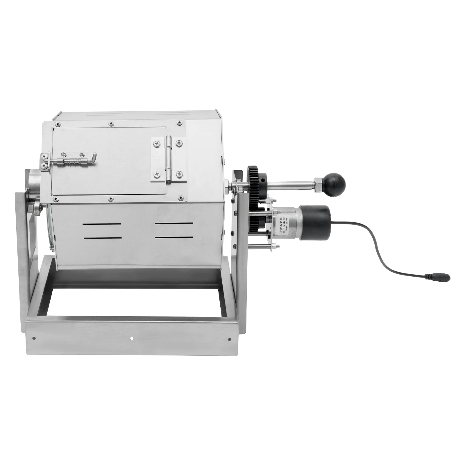 Electric Coffee Bean Roaster 5-59rpm Adjustable Home Drum Roaster Stove 300-1200g Mount Electric Roasting Machine