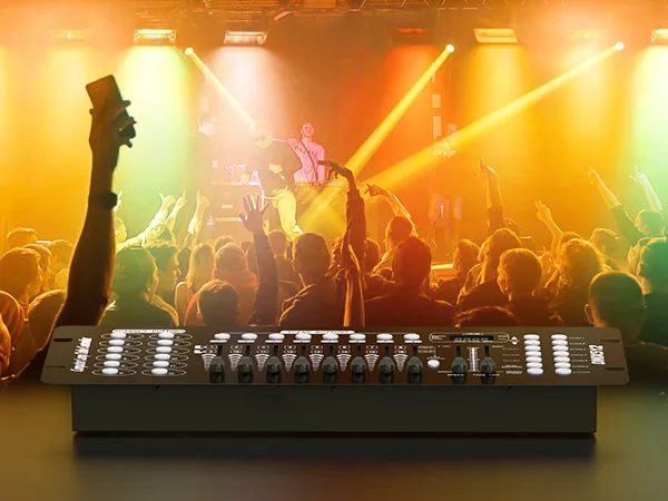 U'King 4PCS RGBWA+UV LED Par Light with Bag 6x18W DMX Stage Light Rechargeable Built-in Battery Wireless Par Light Dyeing Light