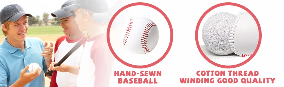 Bucket of Baseballs - 24 Pack Standard Size Adult Training Balls for Pitching, Hitting, Fielding - Unmarked & Leather Covered Pr