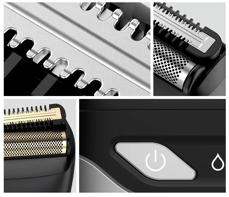 Ufree Electric Razor for Men, Foil Shaver with 2 Foil Heads, Home Appliance Electric Shaver, Wet Dry Cordless Razor, Chargeable