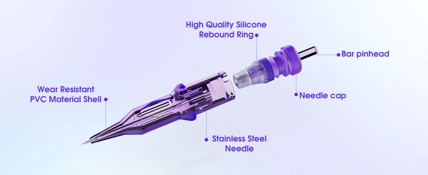 Mast Pro Tattoo Cartridge Needles RL/RM/M/RS Disposable Round Liner Universal Tattoo Cartridge 0.18/0.25/0.30/0.35/0.40mm Needle