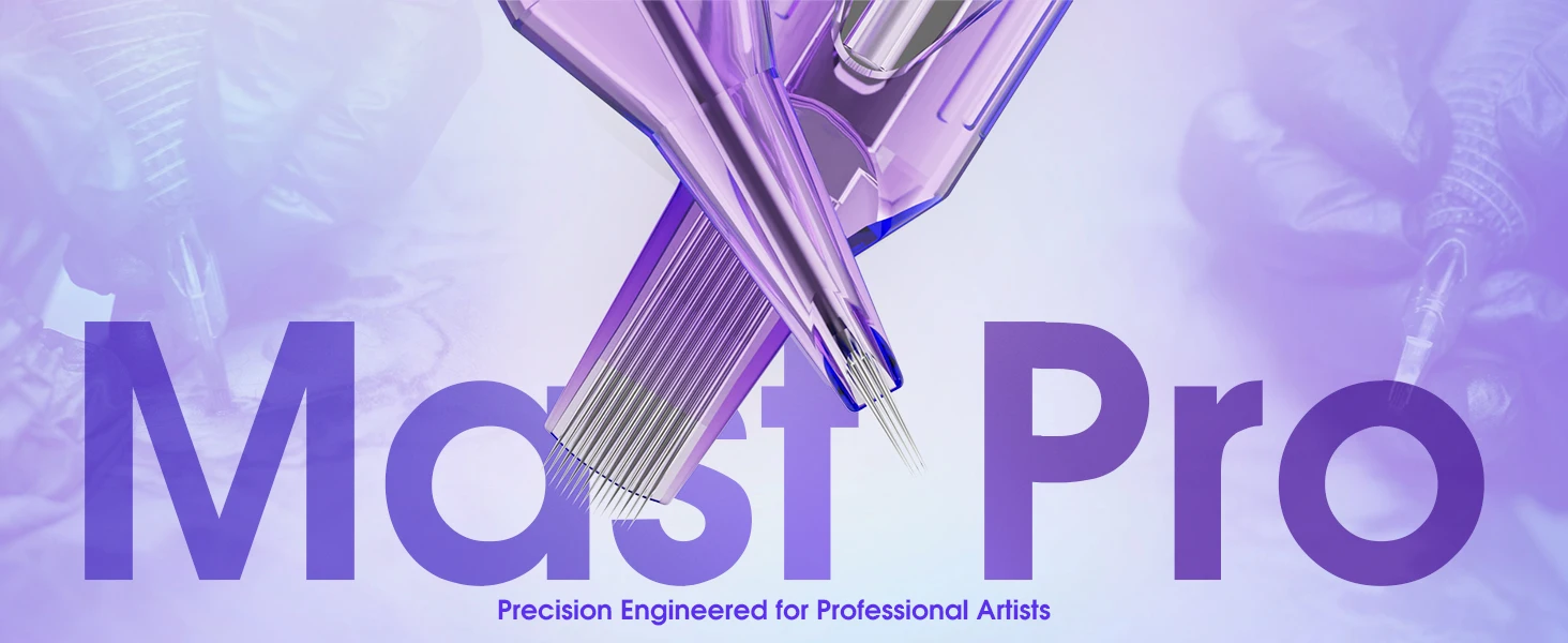 Mast Pro Tattoo Cartridge Needles RL/RM/M/RS Disposable Round Liner Universal Tattoo Cartridge 0.18/0.25/0.30/0.35/0.40mm Needle