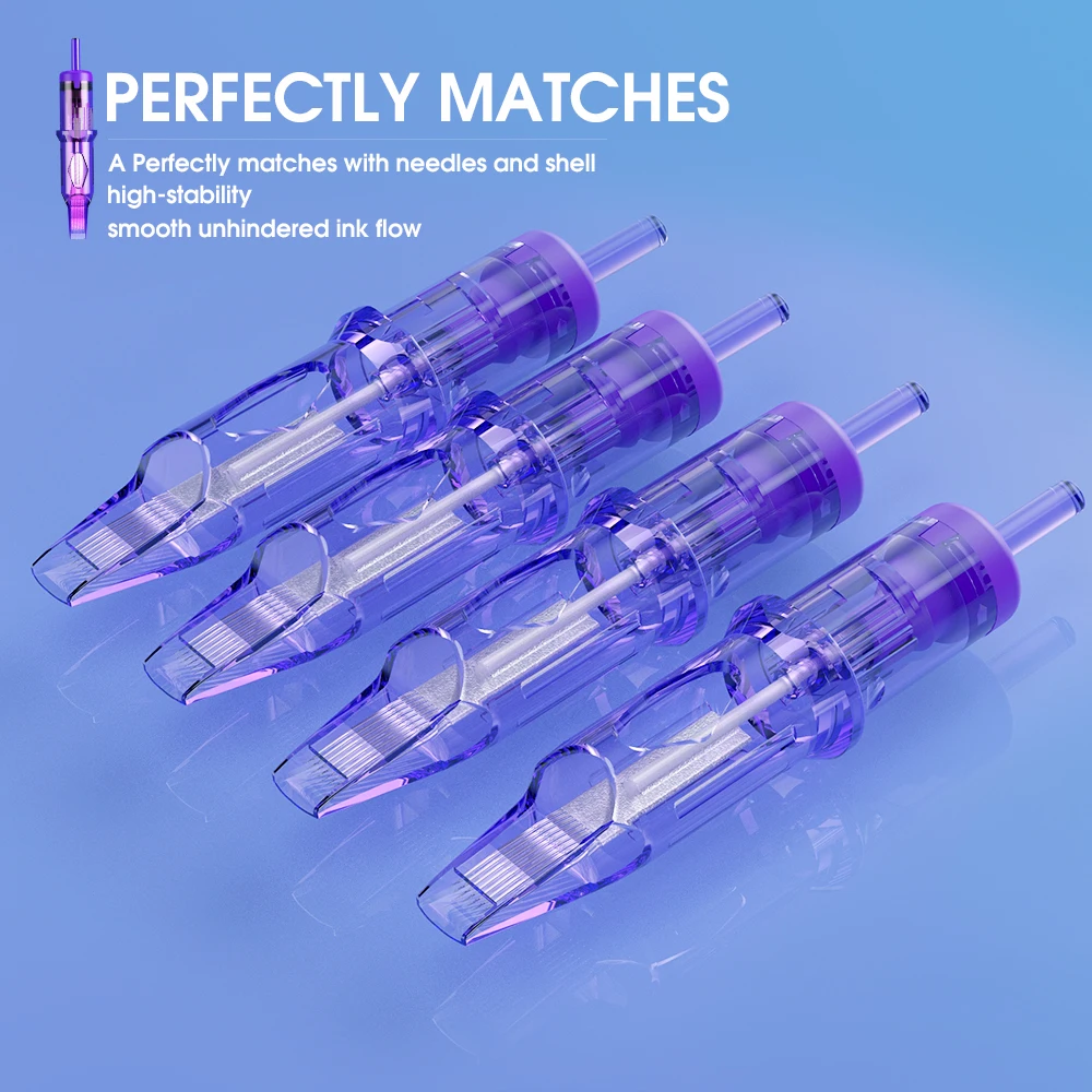 Mast Pro Tattoo Cartridge Needles RL/RM/M/RS Disposable Round Liner Universal Tattoo Cartridge 0.18/0.25/0.30/0.35/0.40mm Needle