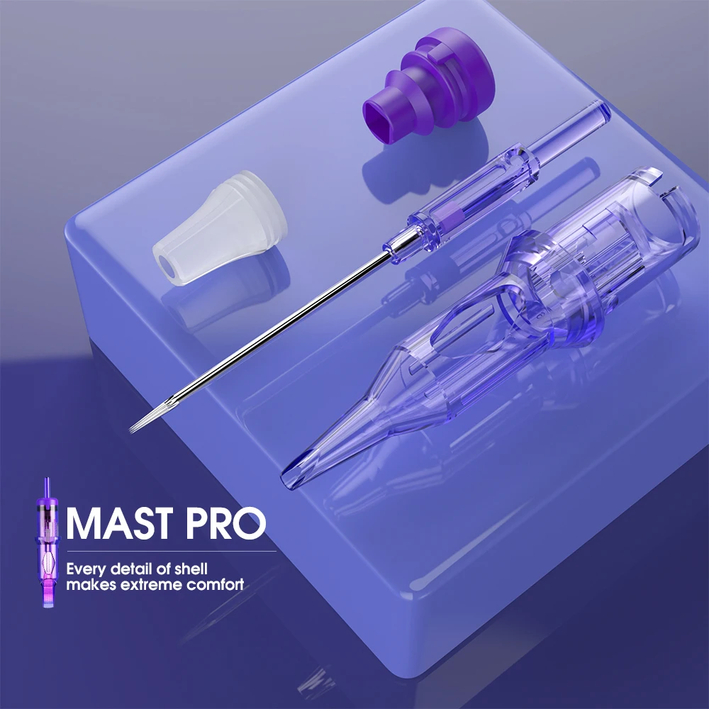 Mast Pro Tattoo Cartridge Needles RL/RM/M/RS Disposable Round Liner Universal Tattoo Cartridge 0.18/0.25/0.30/0.35/0.40mm Needle