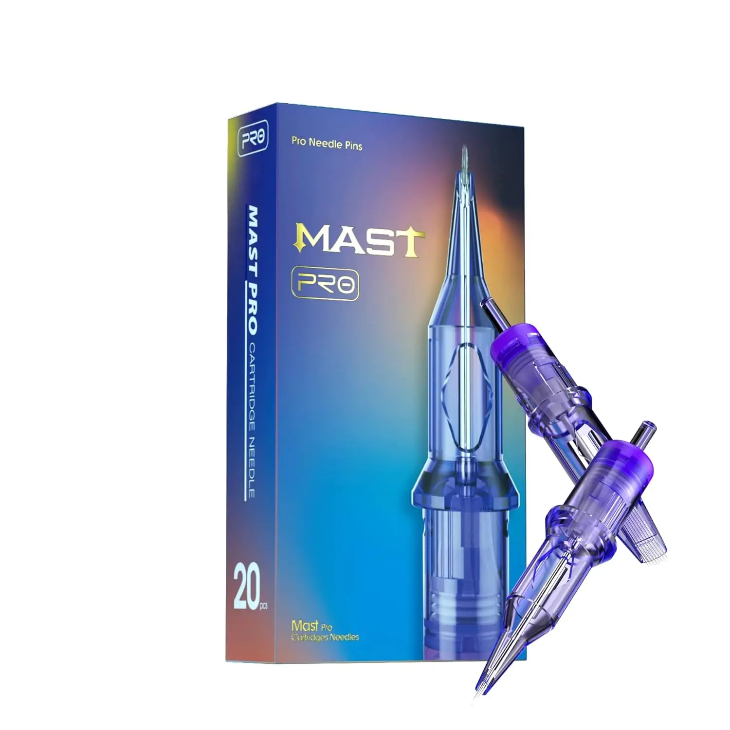 Mast Pro Tattoo Cartridge Needles RL/RM/M/RS Disposable Round Liner Universal Tattoo Cartridge 0.18/0.25/0.30/0.35/0.40mm Needle
