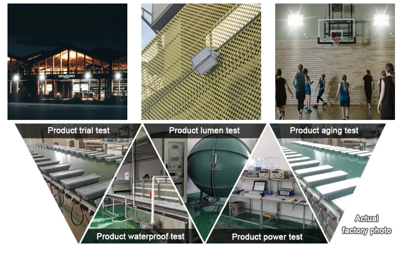 200W LED Flood Lights Outdoor Stadium Lights Outdoor LED Arena Lights 22000LM 6500K IP67 Waterproof Lighting Angle Field Lights