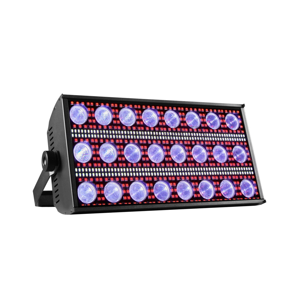 2PCS 300W LED Beam&Strobe RGBW 4in1 48 Partition Strobe Light 24PCS 8000K Strobe DMX Super Bright Dj Wash Bar Stage Lighting