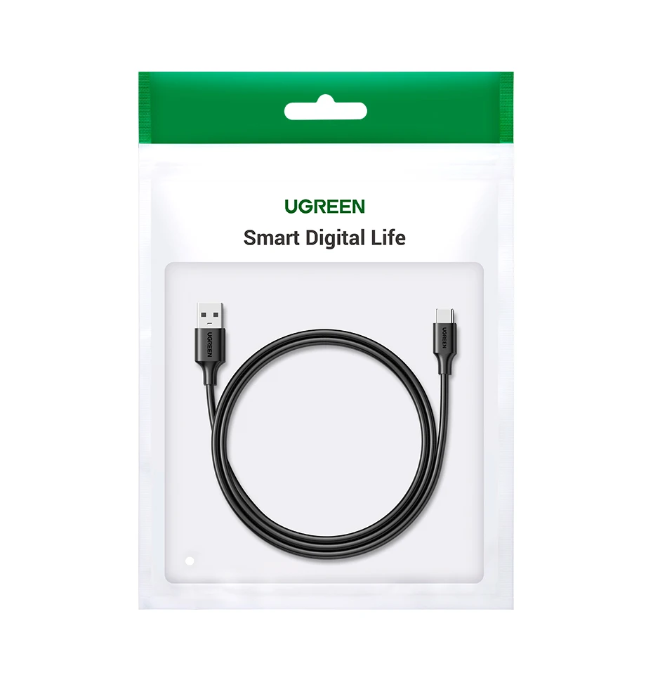 UGREEN USB-A to Type-C Cable for iPhone 17/16 Samsung S26/25/24 Xiaomi Pixel LG USB2.0 Data Cable 3A 18W Charging Cable 0.25-3M