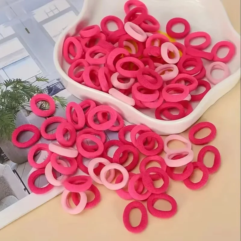 Elastic Hair Bands Ponytail Hold Hair Tie Rubber Bands Scrunchie Hair Accessories Bands for Girls Hair Accessories for Women