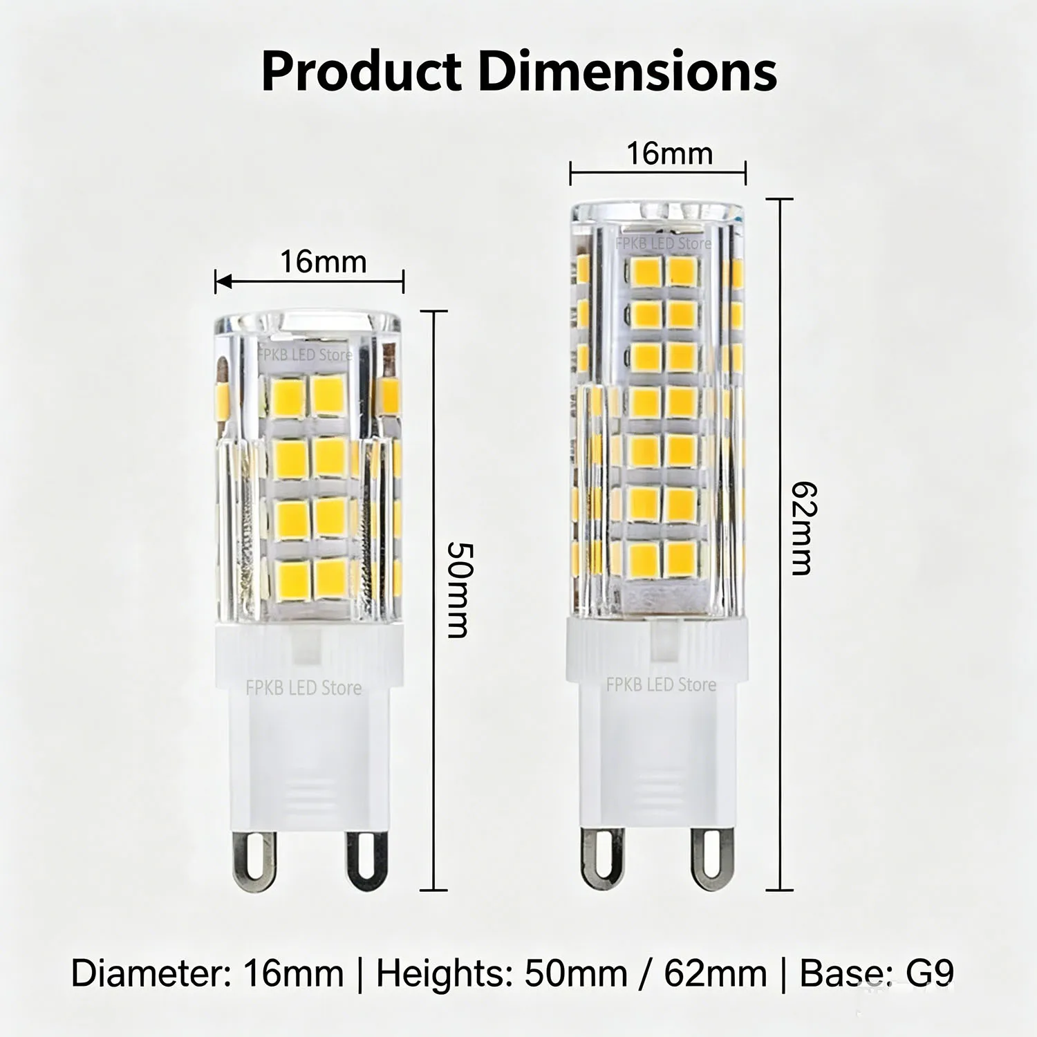 G9 LED Lamp 7W 9W 12W 15W 18W AC 220V Led Bulb SMD 2835 G9 Light Replace 30/40W Halogen Lamp Light for Home Useful Corn Light