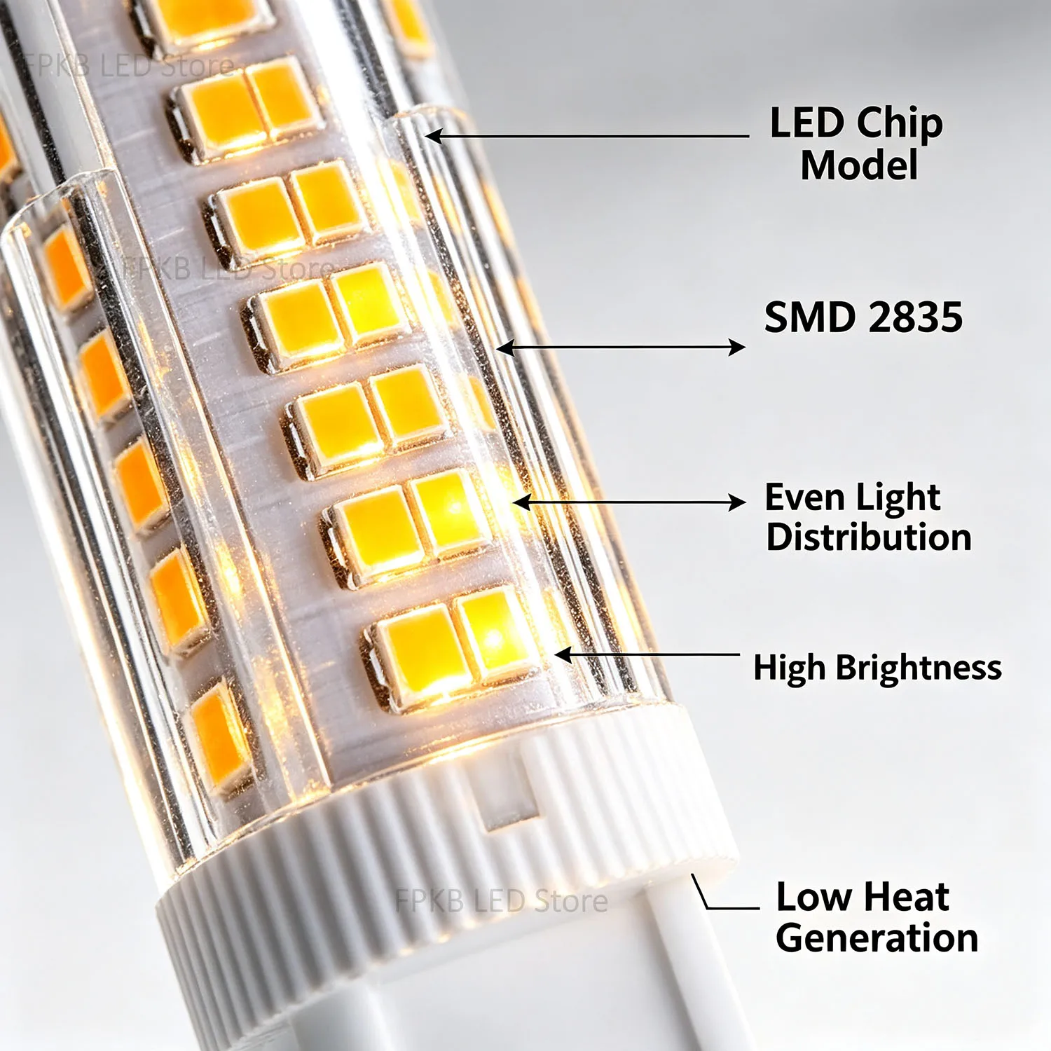 G9 LED Lamp 7W 9W 12W 15W 18W AC 220V Led Bulb SMD 2835 G9 Light Replace 30/40W Halogen Lamp Light for Home Useful Corn Light