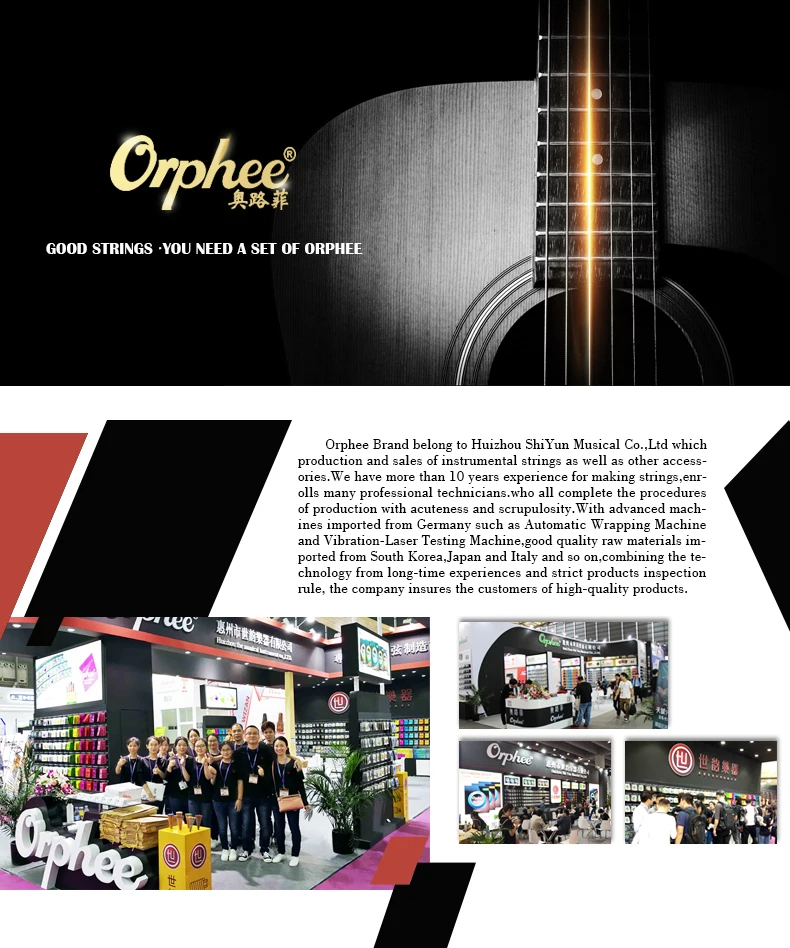 Orphee Electric Guitar Strings Set RX Series Hexagonal Carbon Steel 6 String for Electric Guitar Accessories Practice Use