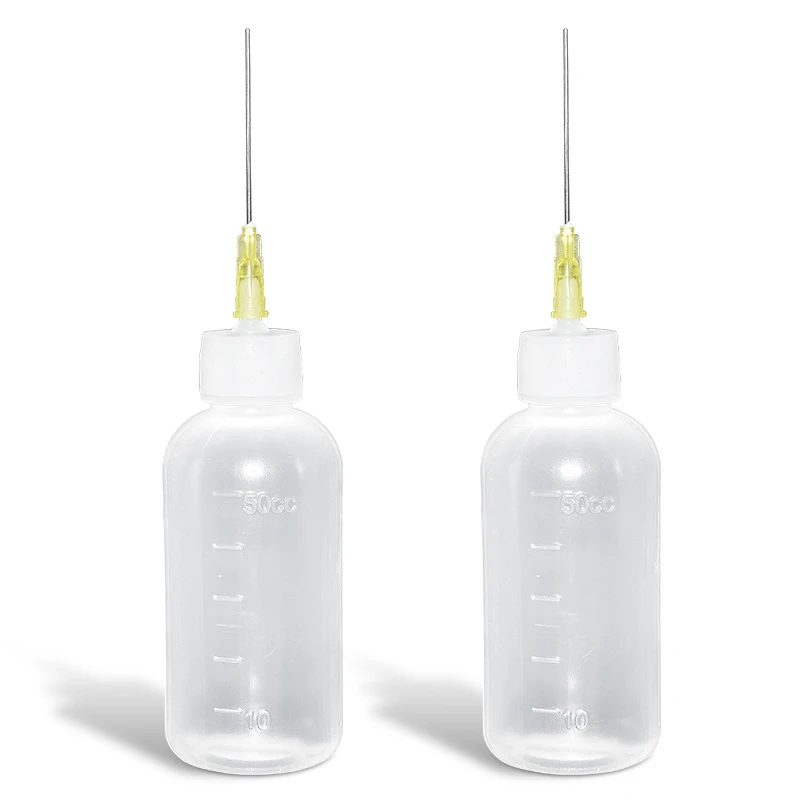 50ML Plastic Liquid Alcohol Bottle For Dispenser Rosin Solder Flux Paste For Phone PCB Cleaning Welding Repair Tools