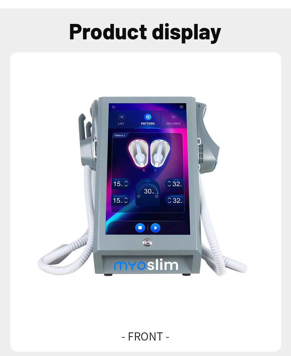 6500W EMS Body Sculpting Machine Fat Weight Loss 15 Tesla 5 Handles Muscle Stimulator RF Sculpting Slimming Electromagnetic