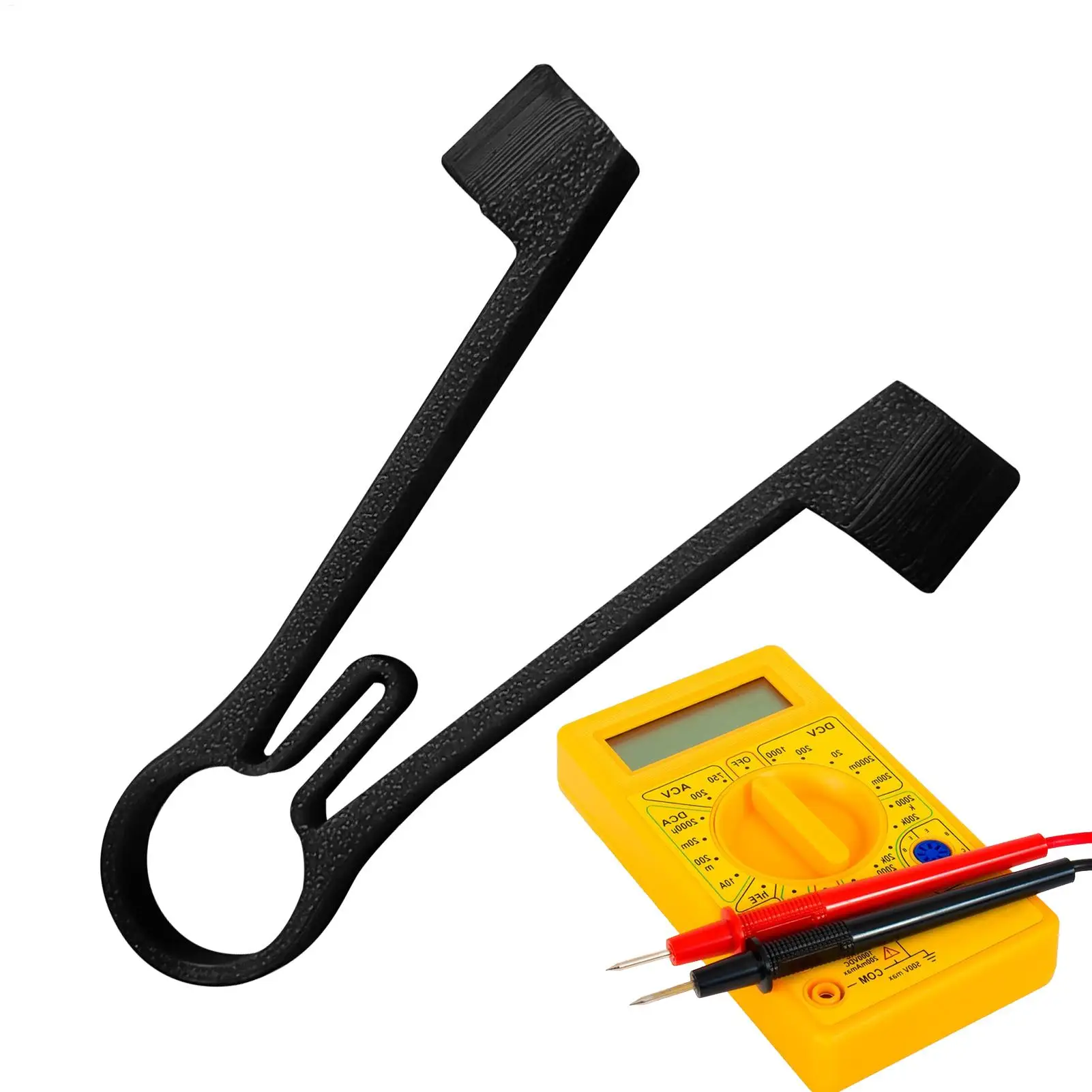 Multimeter Probe Holder Test Meter Probes Clamping Tool Electrical Testing Power Supplies Ergonomic Repairing Accessories