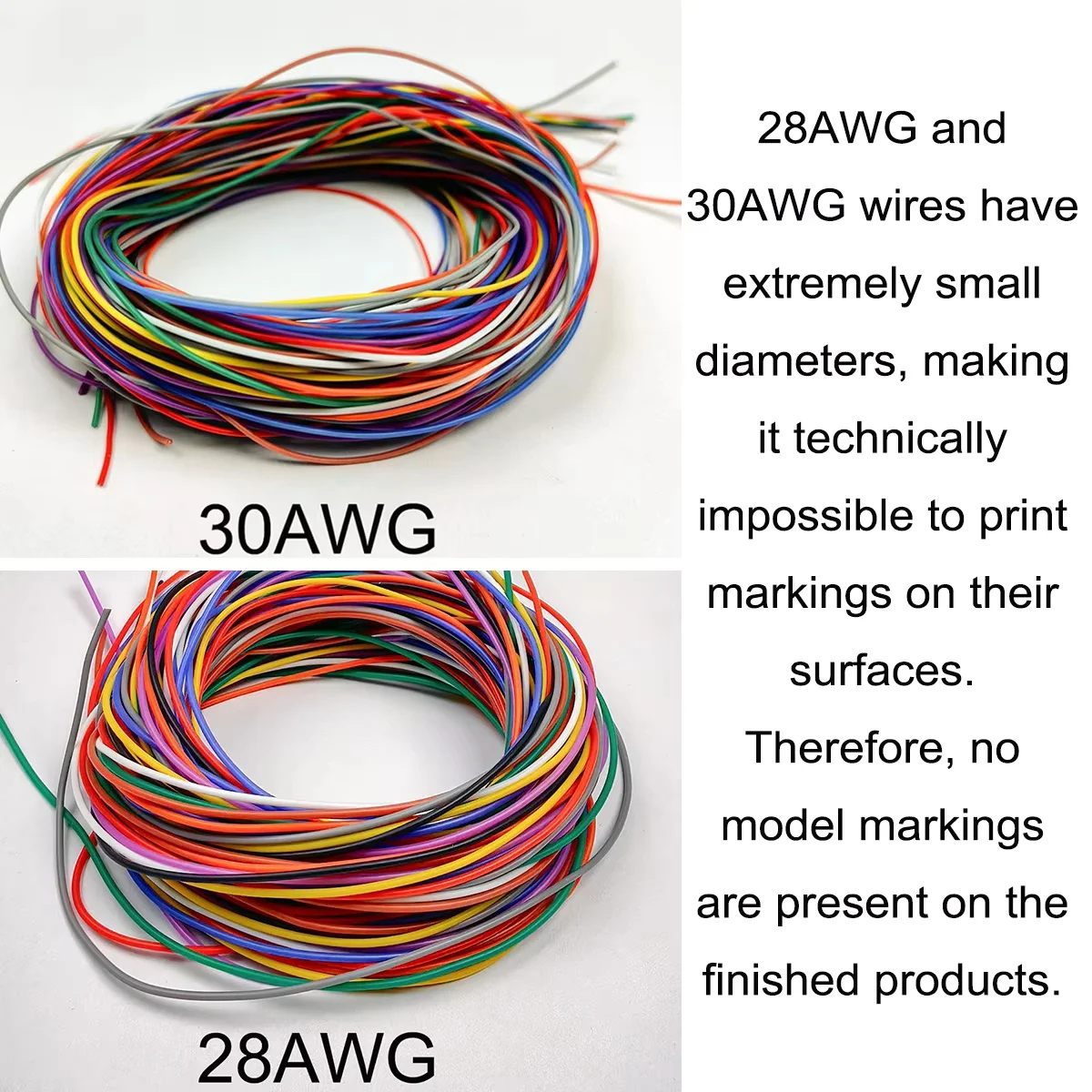 14/16/18/20/22/24/26/28/30 AWG Silicone Electric Wire 3 Meter/10ft- Soft, Flexible Tin-Copper Wire High Temperature Resistant