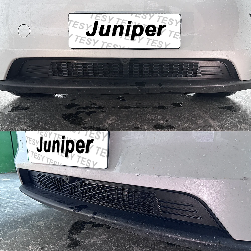 TESY For Tesla Model YL Y L / Y Launch Juniper Inner Vent Grille Lower Bumper Anti Insect Net Air Inlet Anti Dust Proof Cover