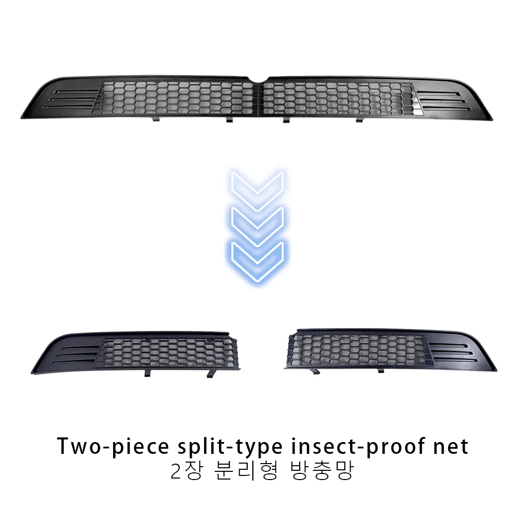 TESY For Tesla Model YL Y L / Y Launch Juniper Inner Vent Grille Lower Bumper Anti Insect Net Air Inlet Anti Dust Proof Cover
